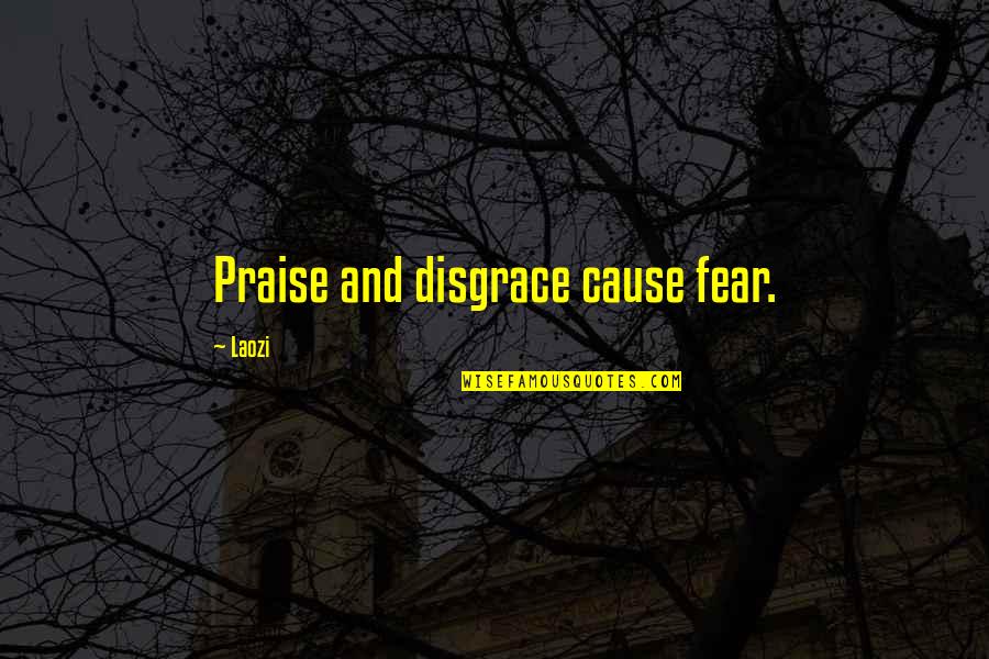 Segregated Schools Quotes By Laozi: Praise and disgrace cause fear.