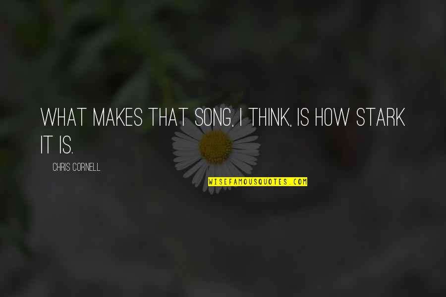 Seidels Barber Quotes By Chris Cornell: What makes that song, I think, is how