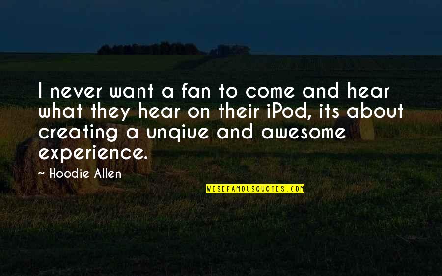 Seinfeld Bozo Quote Quotes By Hoodie Allen: I never want a fan to come and Seinfeld Bozo Quote Quotes By Hoodie Allen: I never want a fan to come and