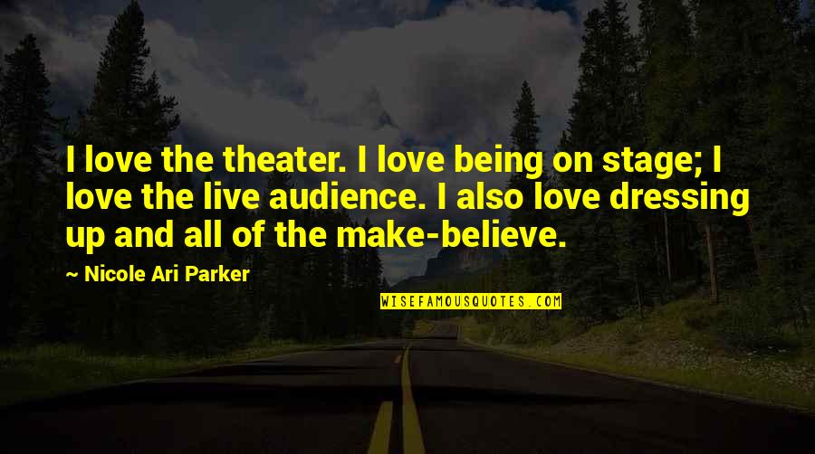 Seinfeld Wav Quotes By Nicole Ari Parker: I love the theater. I love being on Seinfeld Wav Quotes By Nicole Ari Parker: I love the theater. I love being on