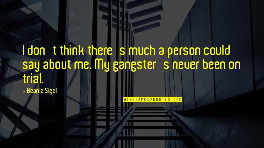 Selbstverst Ndlich Quotes By Beanie Sigel: I don't think there's much a person could Selbstverst Ndlich Quotes By Beanie Sigel: I don't think there's much a person could