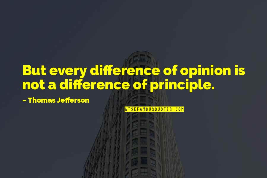 Seldens Designer Quotes By Thomas Jefferson: But every difference of opinion is not a Seldens Designer Quotes By Thomas Jefferson: But every difference of opinion is not a