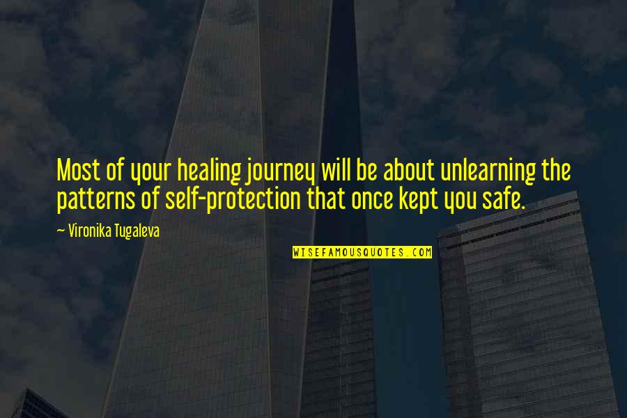 Self Healing Quotes By Vironika Tugaleva: Most of your healing journey will be about