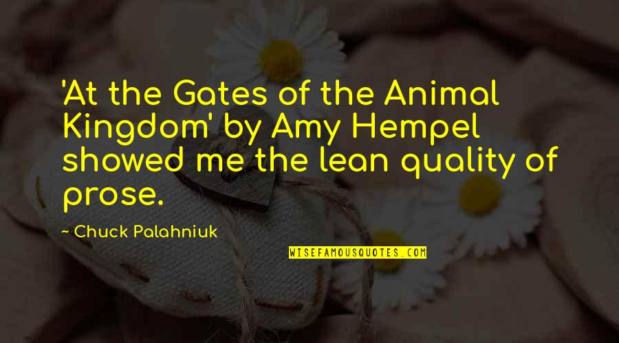 Self Love Beyonce Quotes By Chuck Palahniuk: 'At the Gates of the Animal Kingdom' by Self Love Beyonce Quotes By Chuck Palahniuk: 'At the Gates of the Animal Kingdom' by