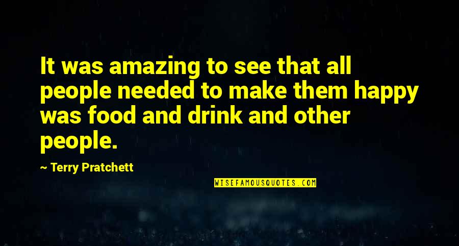 Self Wort Quotes By Terry Pratchett: It was amazing to see that all people