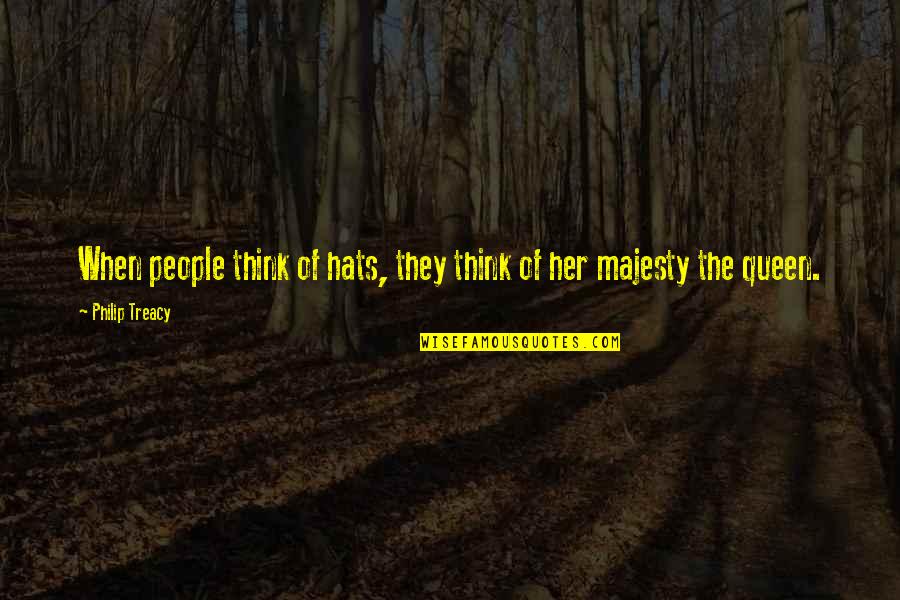 Semetic Quotes By Philip Treacy: When people think of hats, they think of