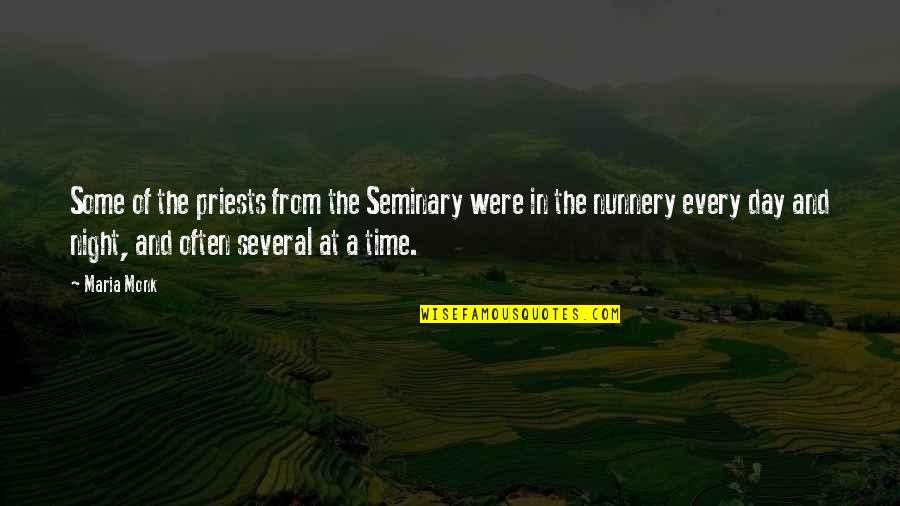 Seminary Quotes By Maria Monk: Some of the priests from the Seminary were Seminary Quotes By Maria Monk: Some of the priests from the Seminary were
