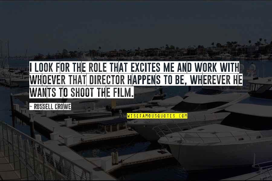 Sencillos Significado Quotes By Russell Crowe: I look for the role that excites me Sencillos Significado Quotes By Russell Crowe: I look for the role that excites me