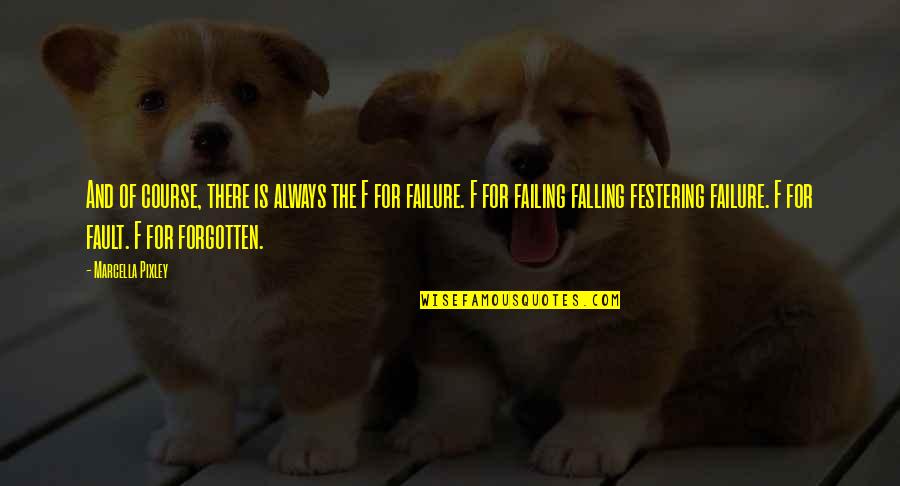 Sensationalist Headline Quotes By Marcella Pixley: And of course, there is always the F