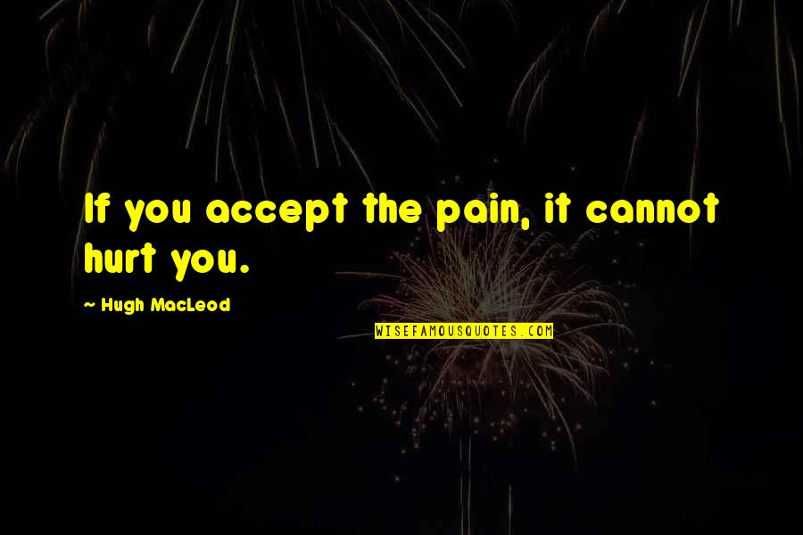 Seohyun's Quotes By Hugh MacLeod: If you accept the pain, it cannot hurt