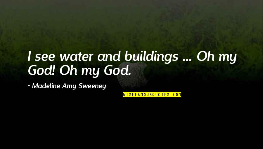 September 9/11 Quotes By Madeline Amy Sweeney: I see water and buildings ... Oh my
