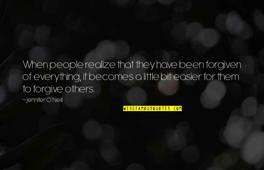 Serbatoio Per Compressore Quotes By Jennifer O'Neill: When people realize that they have been forgiven