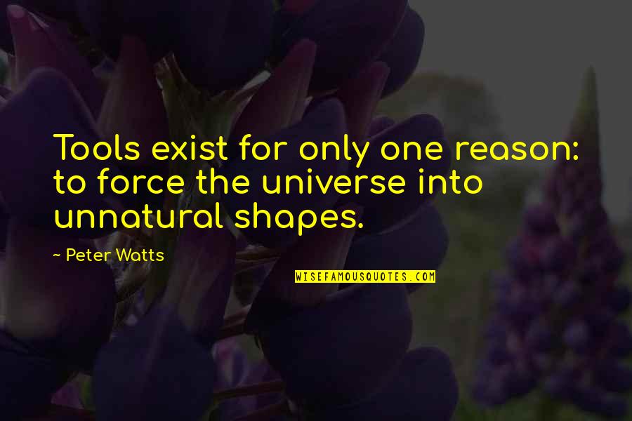 Serenata Huasteca Quotes By Peter Watts: Tools exist for only one reason: to force