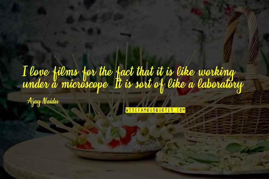 Servais Le Quotes By Ajay Naidu: I love films for the fact that it Servais Le Quotes By Ajay Naidu: I love films for the fact that it