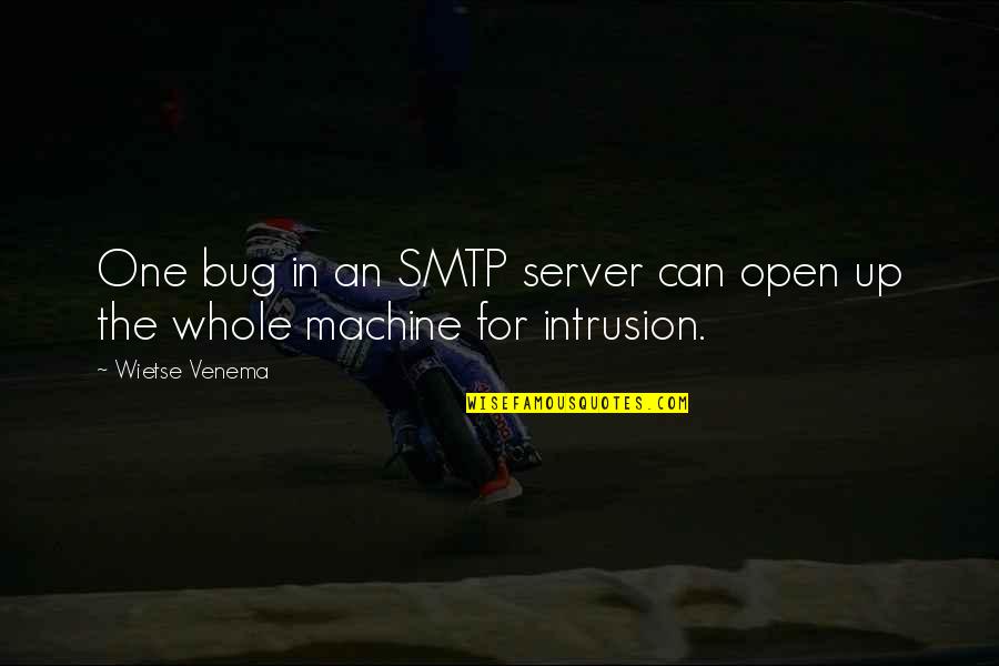 Server.htmlencode Quotes By Wietse Venema: One bug in an SMTP server can open
