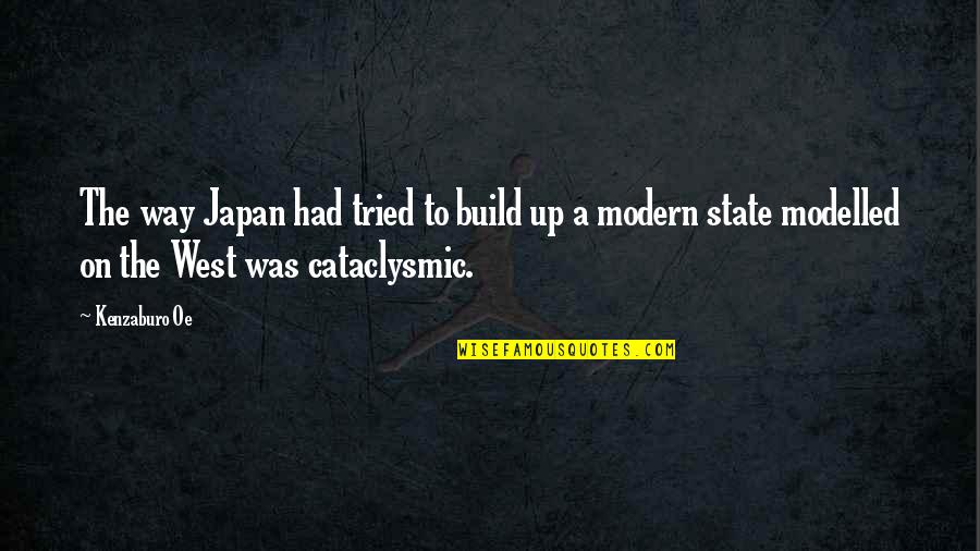 Sezer Salihi Quotes By Kenzaburo Oe: The way Japan had tried to build up Sezer Salihi Quotes By Kenzaburo Oe: The way Japan had tried to build up