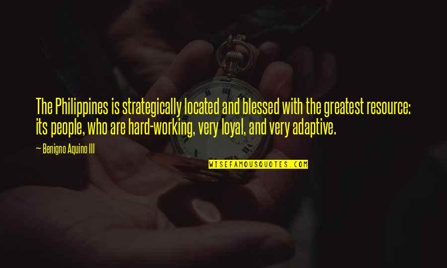 Shadow Falls Camp Quotes By Benigno Aquino III: The Philippines is strategically located and blessed with Shadow Falls Camp Quotes By Benigno Aquino III: The Philippines is strategically located and blessed with