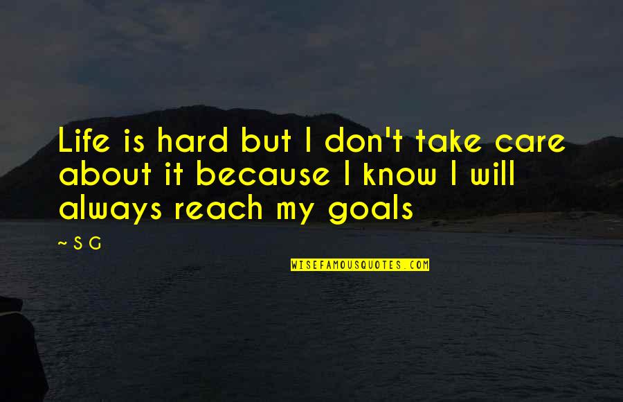 Shadowhunters Inspirational Quotes By S G: Life is hard but I don't take care