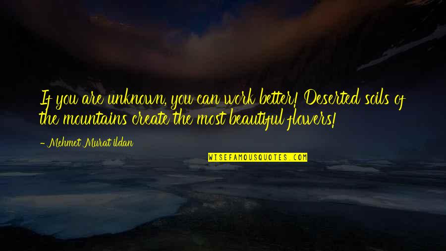 Shafiqullah Age Quotes By Mehmet Murat Ildan: If you are unknown, you can work better! Shafiqullah Age Quotes By Mehmet Murat Ildan: If you are unknown, you can work better!