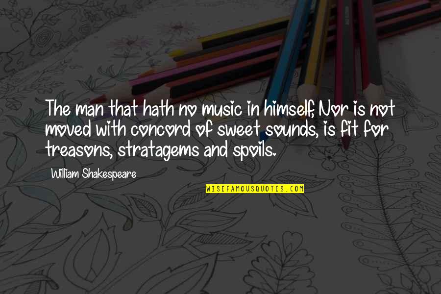 Shakespeare Himself Quotes By William Shakespeare: The man that hath no music in himself, Shakespeare Himself Quotes By William Shakespeare: The man that hath no music in himself,