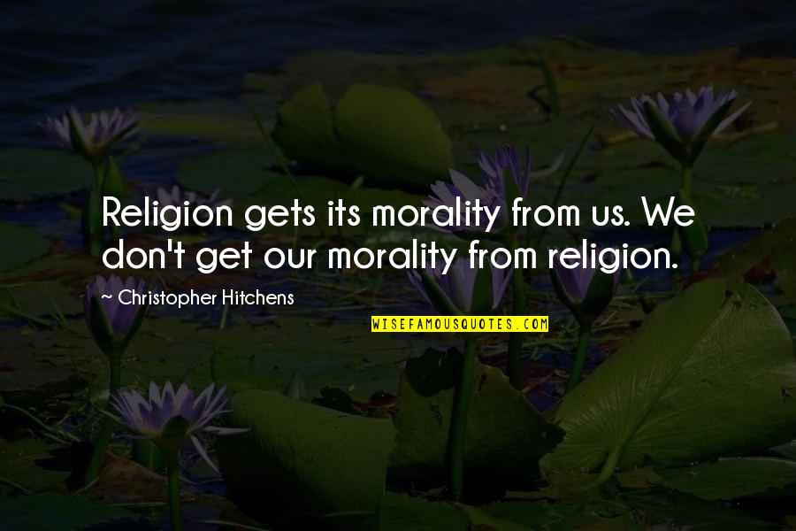 Shakespeare Rosemary Quotes By Christopher Hitchens: Religion gets its morality from us. We don't Shakespeare Rosemary Quotes By Christopher Hitchens: Religion gets its morality from us. We don't