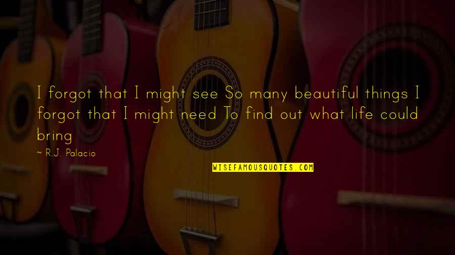 Shallow Materialistic People Quotes By R.J. Palacio: I forgot that I might see So many Shallow Materialistic People Quotes By R.J. Palacio: I forgot that I might see So many