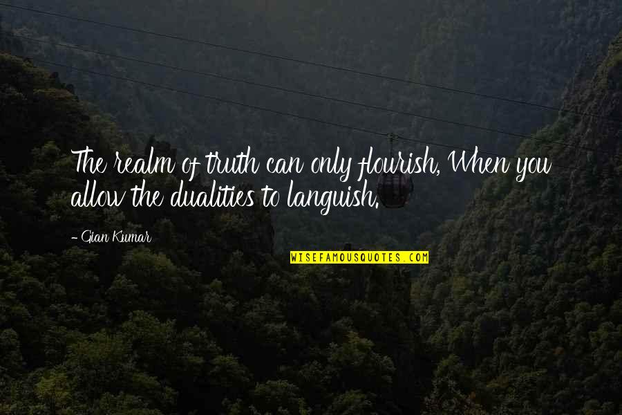 Sheikh Raslan Quotes By Gian Kumar: The realm of truth can only flourish, When