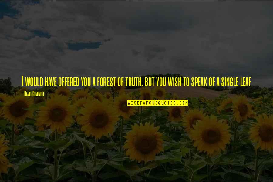 Sheldon Cooper Physics Bowl Quotes By David Gemmell: I would have offered you a forest of