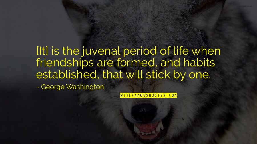 Shell Oil Stock Quotes By George Washington: [It] is the juvenal period of life when