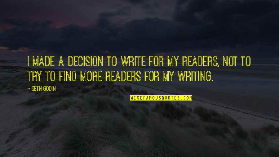 Shell Variable Without Quotes By Seth Godin: I made a decision to write for my Shell Variable Without Quotes By Seth Godin: I made a decision to write for my