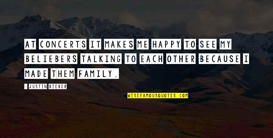 Shepherd Of The Hills Quotes By Justin Bieber: At concerts it makes me happy to see Shepherd Of The Hills Quotes By Justin Bieber: At concerts it makes me happy to see