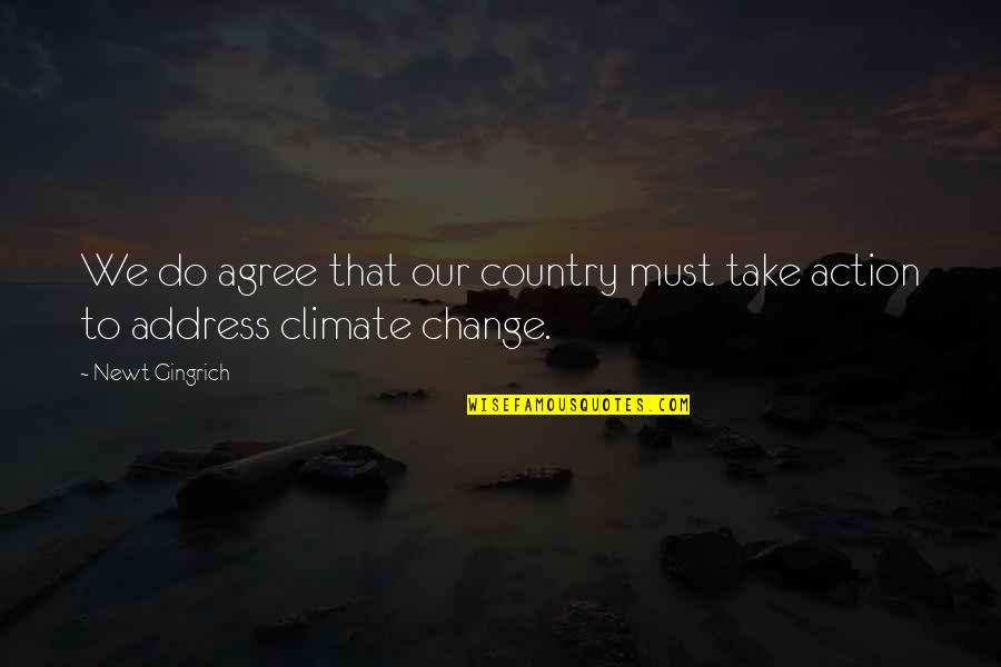 Sheroes Entertainment Quotes By Newt Gingrich: We do agree that our country must take