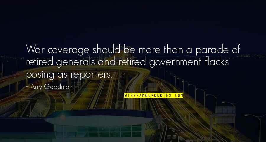 Shezmu Cellars Quotes By Amy Goodman: War coverage should be more than a parade Shezmu Cellars Quotes By Amy Goodman: War coverage should be more than a parade