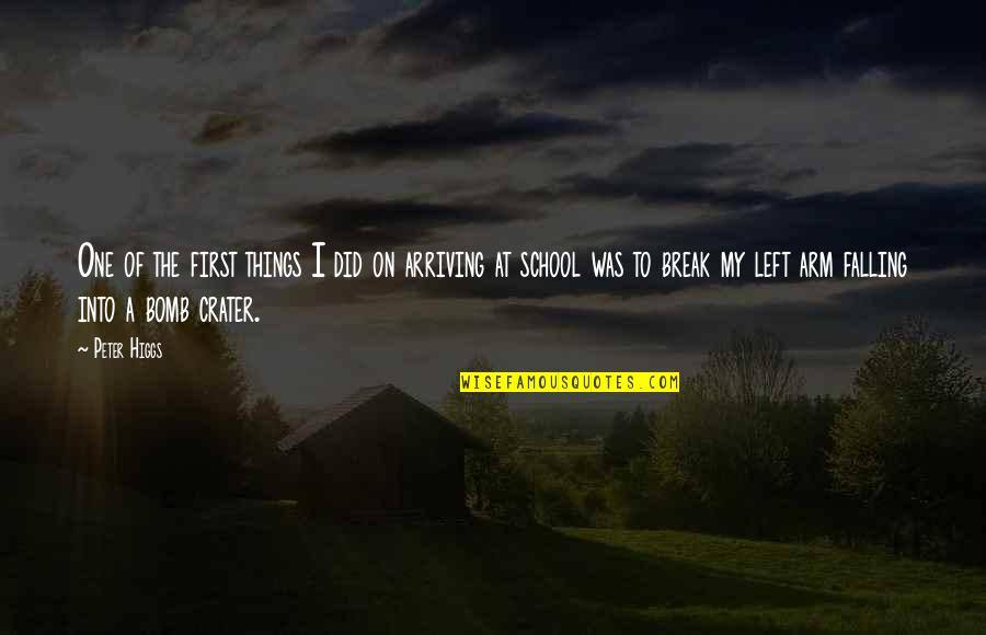 Shibh Al Jazeera Quotes By Peter Higgs: One of the first things I did on