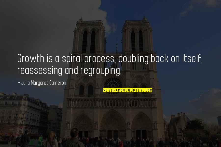 Shillinglaw Family Tree Quotes By Julia Margaret Cameron: Growth is a spiral process, doubling back on Shillinglaw Family Tree Quotes By Julia Margaret Cameron: Growth is a spiral process, doubling back on