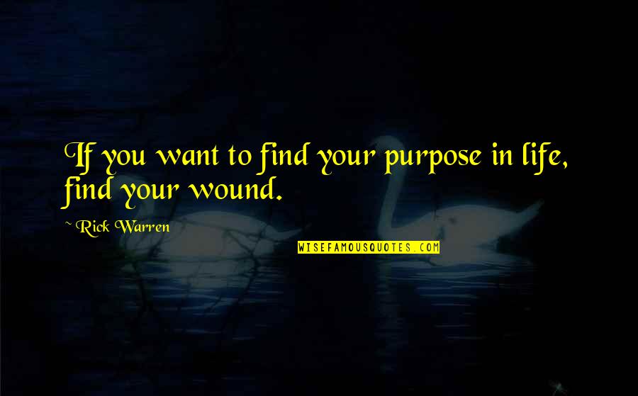 Shimomura Video Quotes By Rick Warren: If you want to find your purpose in