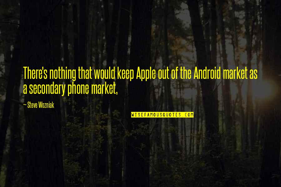 Shintoists Quotes By Steve Wozniak: There's nothing that would keep Apple out of