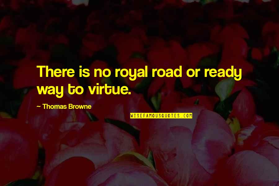 Shipping Travel Trailer Quotes By Thomas Browne: There is no royal road or ready way