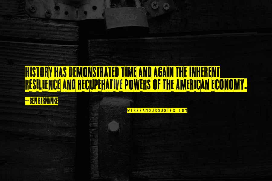 Shizuku Whisper Quotes By Ben Bernanke: History has demonstrated time and again the inherent Shizuku Whisper Quotes By Ben Bernanke: History has demonstrated time and again the inherent