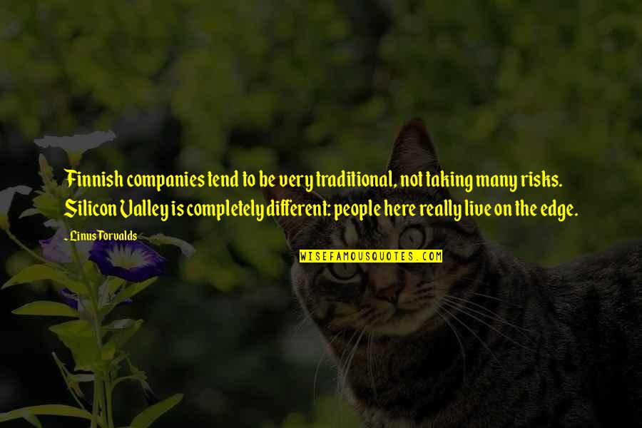 Shoba Quotes By Linus Torvalds: Finnish companies tend to be very traditional, not