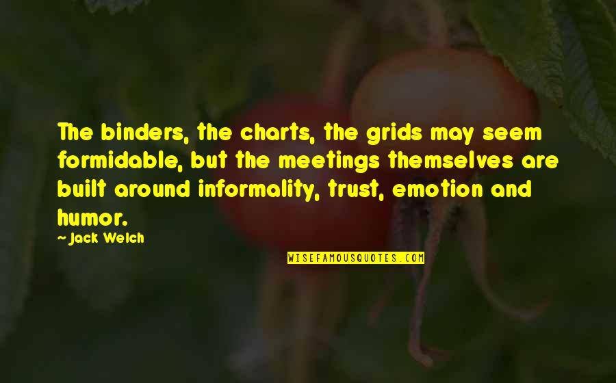 Short Home Quotes By Jack Welch: The binders, the charts, the grids may seem Short Home Quotes By Jack Welch: The binders, the charts, the grids may seem