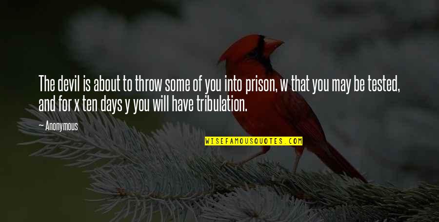 Short Illusions Quotes By Anonymous: The devil is about to throw some of Short Illusions Quotes By Anonymous: The devil is about to throw some of