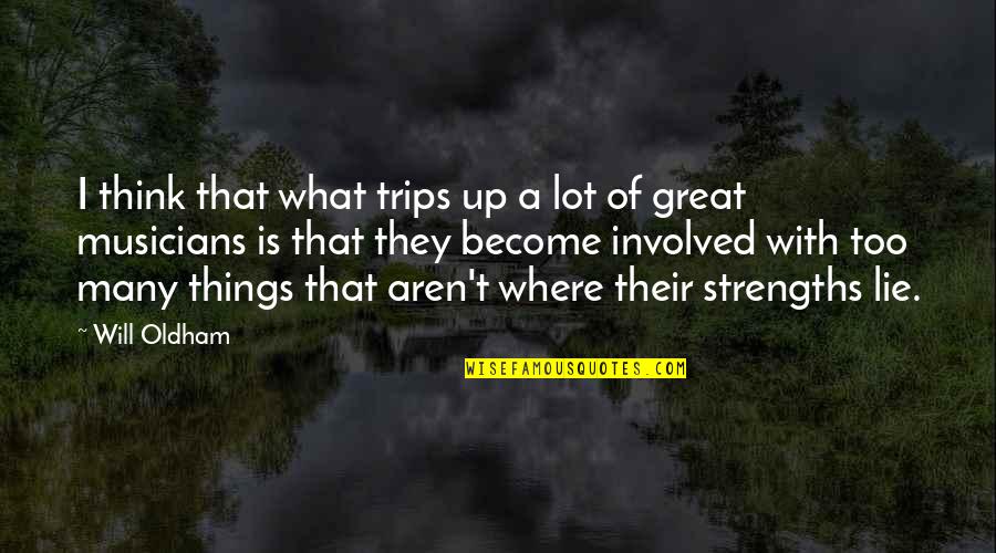 Short Imagery Quotes By Will Oldham: I think that what trips up a lot Short Imagery Quotes By Will Oldham: I think that what trips up a lot