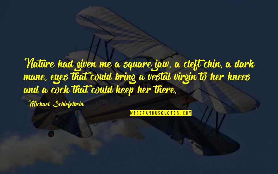 Short Labor Union Quotes By Michael Schiefelbein: Nature had given me a square jaw, a Short Labor Union Quotes By Michael Schiefelbein: Nature had given me a square jaw, a