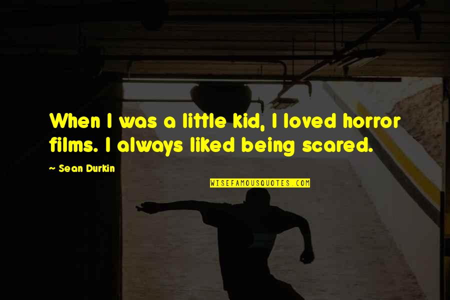 Showing Attitude To Someone Quotes By Sean Durkin: When I was a little kid, I loved