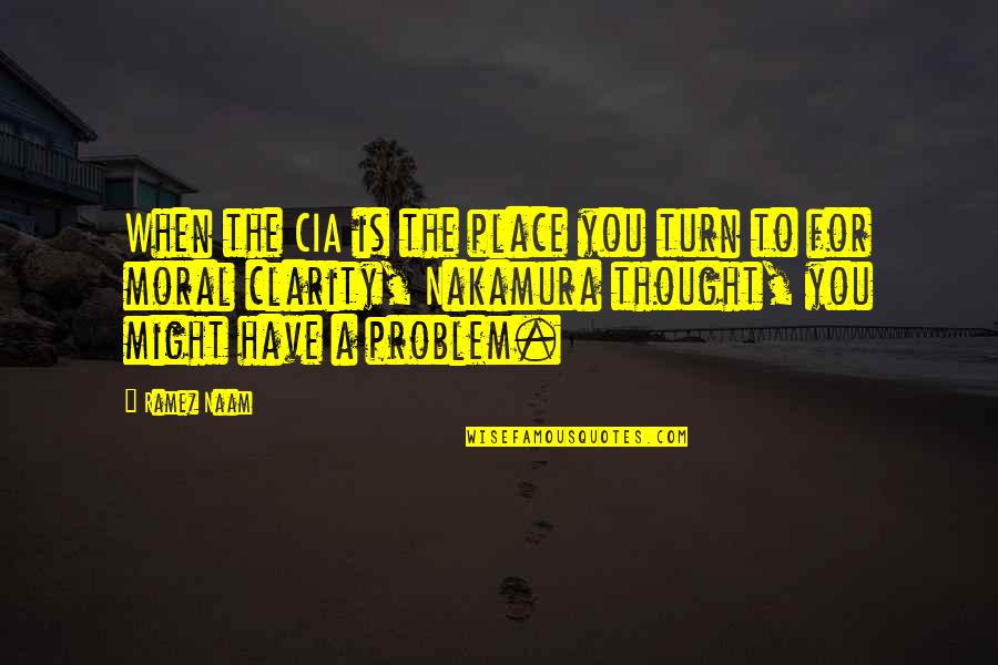 Shradh Quotes By Ramez Naam: When the CIA is the place you turn