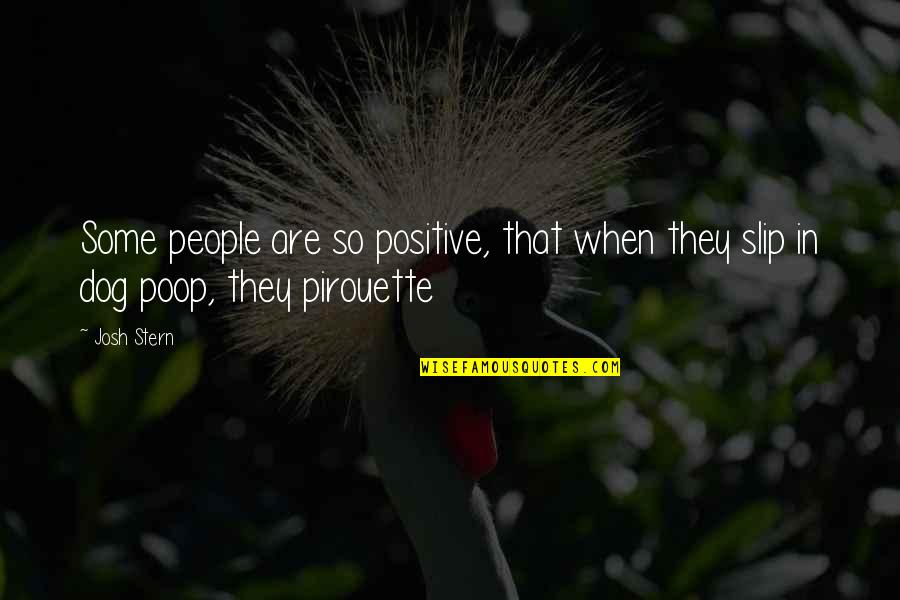 Shridhar University Quotes By Josh Stern: Some people are so positive, that when they