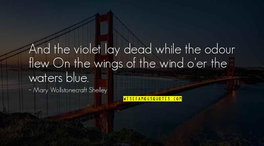 Shubhashish Bhutiani Quotes By Mary Wollstonecraft Shelley: And the violet lay dead while the odour Shubhashish Bhutiani Quotes By Mary Wollstonecraft Shelley: And the violet lay dead while the odour