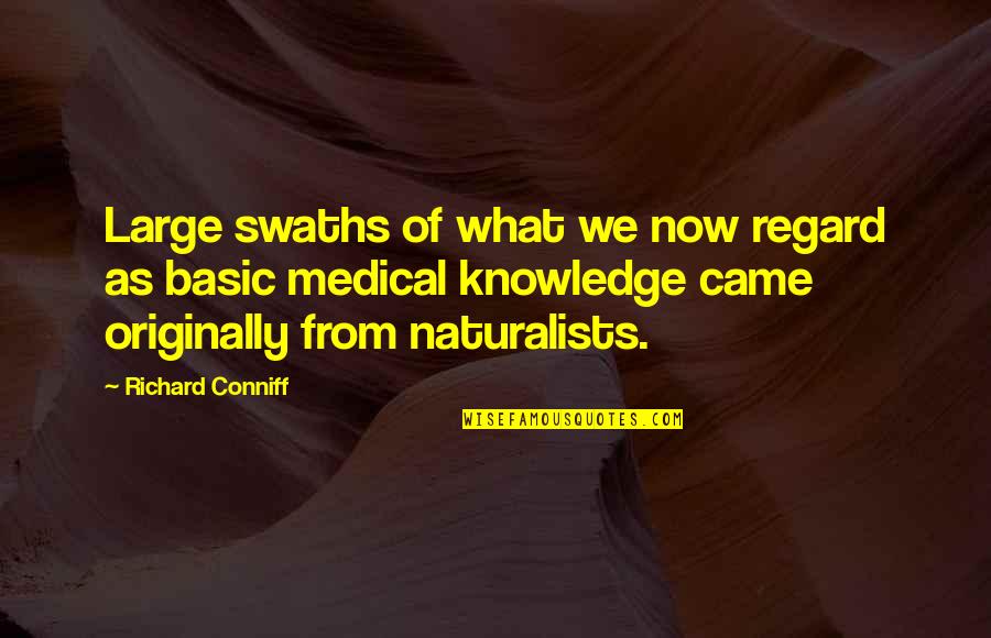 Siblings Rivalry Quotes By Richard Conniff: Large swaths of what we now regard as Siblings Rivalry Quotes By Richard Conniff: Large swaths of what we now regard as