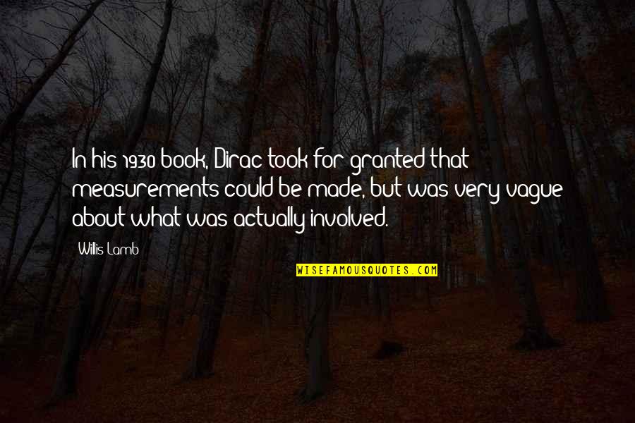 Sick Of All The Drama Quotes By Willis Lamb: In his 1930 book, Dirac took for granted Sick Of All The Drama Quotes By Willis Lamb: In his 1930 book, Dirac took for granted